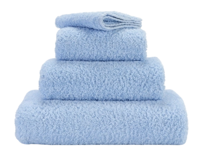 Gesichtshandtuch Abyss & Habidecor Super Pile Powder Blue (30 x 30 cm)