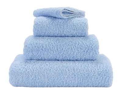 Gästehandtuch Abyss & Habidecor Super Pile Powder Blue (40 x 75 cm)
