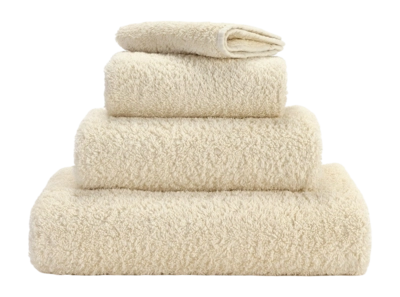 Gesichtshandtuch Abyss & Habidecor Super Pile Ecru (30 x 30 cm)