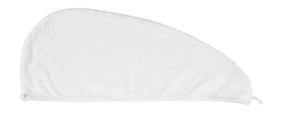 Handtuch Abyss & Habidecor Hair Towel Spa White (25 x 68 cm)