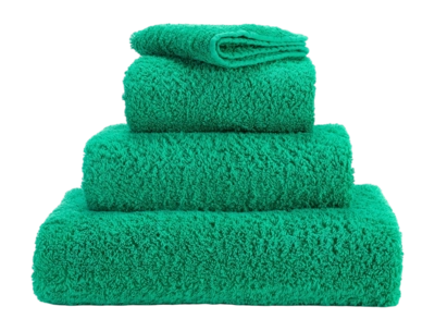 Hand Towel Abyss & Habidecor Super Pile Emerald (55 x 100 cm)