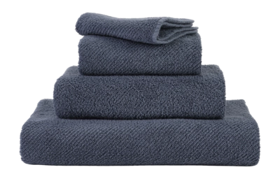Petite Serviette Abyss & Habidecor Twill Denim (30 x 30 cm)