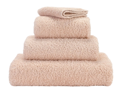 Petite Serviette Abyss & Habidecor Super Pile Nude (30 x 30 cm)
