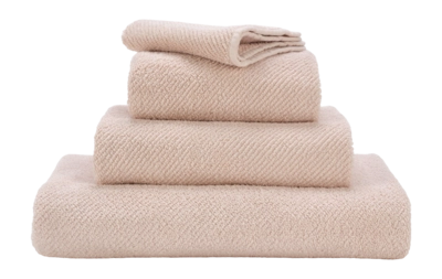 Petite Serviette Abyss & Habidecor Twill Nude (30 x 30 cm)
