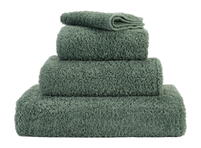 Serviette Invités Abyss & Habidecor Super Pile Evergreen (40 x 75 cm)