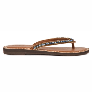 Slipper Protest Women Fray Blue Gas