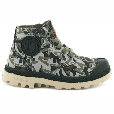 Palladium Kids Camo Lite Low Cuff Camouflage