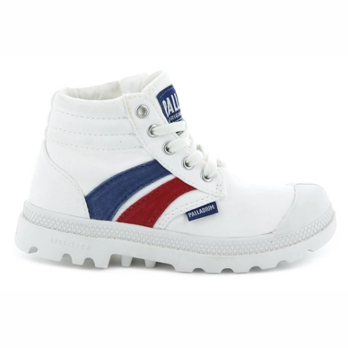 Bottes Palladium Kids Monochrome Lite Flame Star White