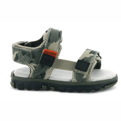 Palladium Kids Palla Nikkoo Camo Olive Night Camo