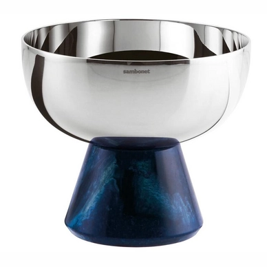 Plat de Service Sambonet Madame Bleu Lapis Lazuli 11 cm
