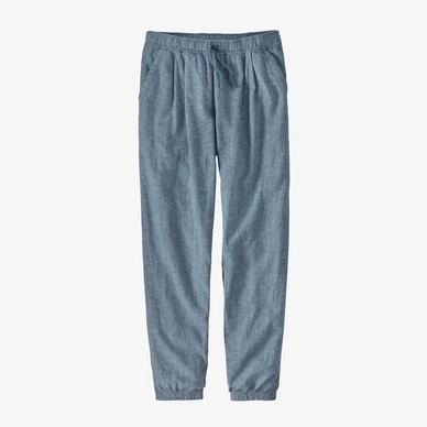 Trousers Patagonia Women Island Hemp Beach Pants Goshawk Dobby Pigeon Blue
