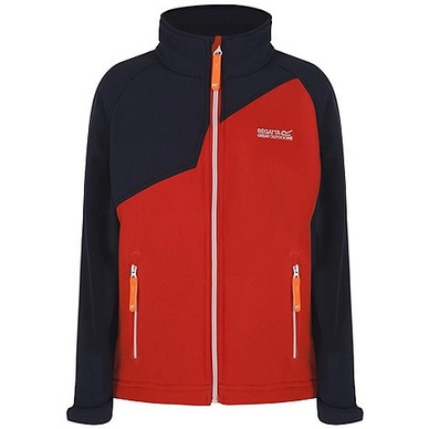 Jas Regatta Vargo Softshell Jacket Amber Glow Navy