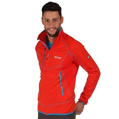 Jacke Regatta Sumatra Hybrid Softshell Amber Glow Rot Herren