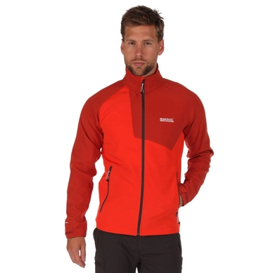 Jacke Regatta Nebraska III Softshell Amber Glow Tikka Rot Herren