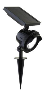 Spotlampe Luxform Solar Hybrid Intelligente Texas Black 100 Lumen