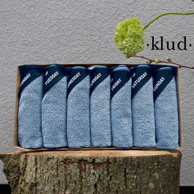 Dishcloth Klud Denmark Dusty Blue (Set of 7) 25