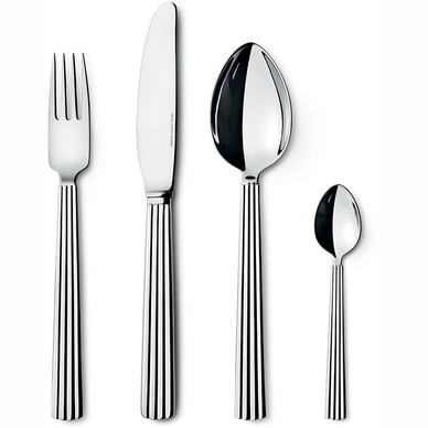 Cutlery Set Georg Jensen Bernadotte Stainless Steel Shine (24 pc)