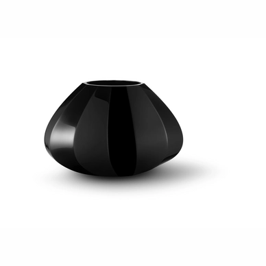 Vaas Georg Jensen Facet Glas Zwart (17,8 cm)
