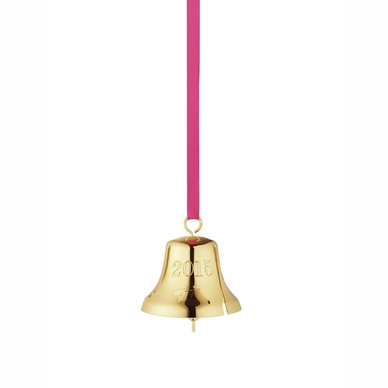 Kerstbal Georg Jensen Dicht Bel Goud Klein (6 cm)