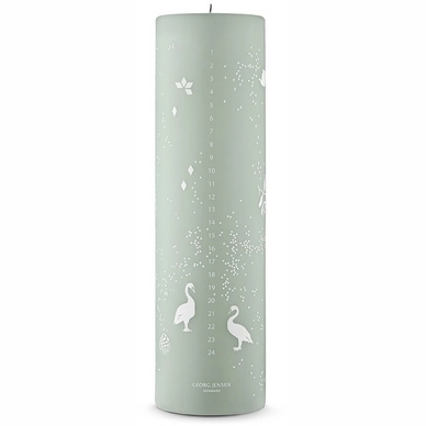 Kaars Georg Jensen Kerst decemberverhaal 25 cm