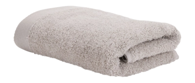 Asciugamano Bahne Original Organic 50 x 100 cm, 100% Cotone biologico, Grigio Kit