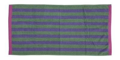Serviette de Toilette Bahne Green/Purple/Pink(50 x 100 cm)