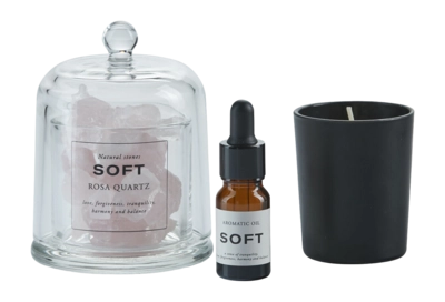 Coffret Cadeau Salle de Bain Bahne Pink Stone
