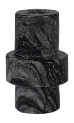 Kaarshouder Mette Ditmer Marble Large Black / Grey
