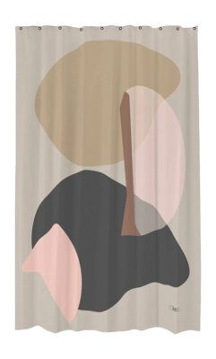 Douchegordijn Mette Ditmer Gallery Sand (150 x 200 cm)