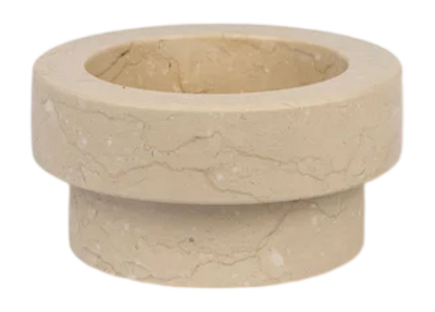 Kaarshouder Mette Ditmer Marble Block Low Sand