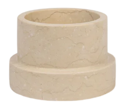 Kaarshouder Mette Ditmer Marble Block Tall Sand