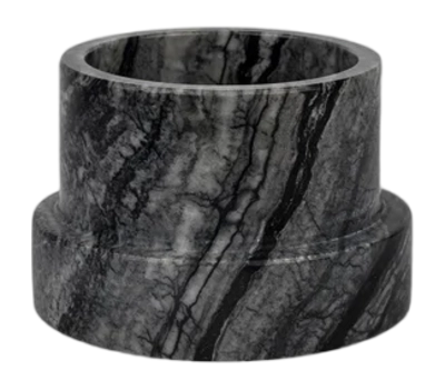 Kaarshouder Mette Ditmer Marble Block Tall Black / Grey