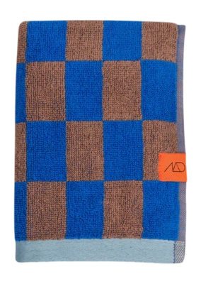 Gastendoek Mette Ditmer Retro Cobalt (40 x 155 cm) (Set van 2)