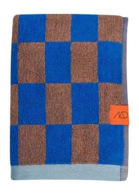 Serviette de Bain Mette Ditmer Retro Cobalt (70 x 133 cm)