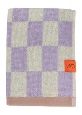 Serviette de Bain Mette Ditmer Retro Lilac (70 x 133 cm)