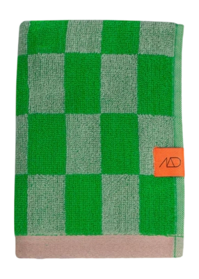 Serviette de Toilette Mette Ditmer Retro Hand Classic Green (50 x 90 cm)