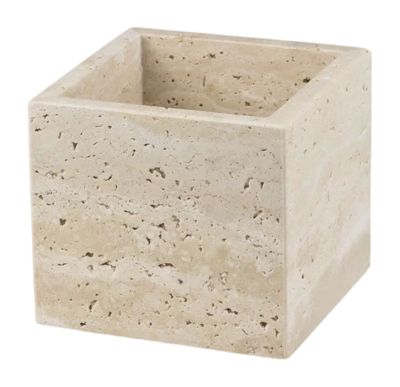 Beauty Box Mette Ditmer Travertin Cube Linen