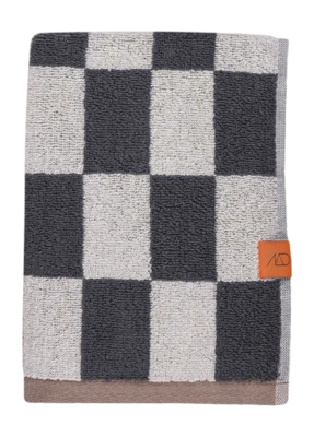 Gastendoek Mette Ditmer Retro Dark Grey (40 x 55 cm) (Set van 2)