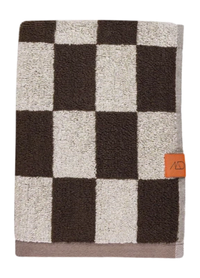 Handdoek Mette Ditmer Retro Hand Chocolate (50 x 90 cm)