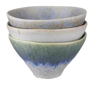 Kom Mette Ditmer Elements Small Blue Tones (Set van 3)