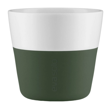 Lungo Tumbler Eva Solo Coffee Cup White Olive (2er-Set)