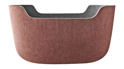 Cestino portaoggetti in plastica Eva Solo Tidy 48 x 35 cm, Marrone castagno