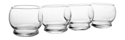 Whiskyglas Normann Copenhagen Rocking Glass Glass (4-Delig)
