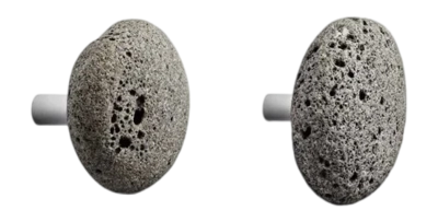 Haakje Normann Copenhagen Stone Hooks - 2 pcs Grey