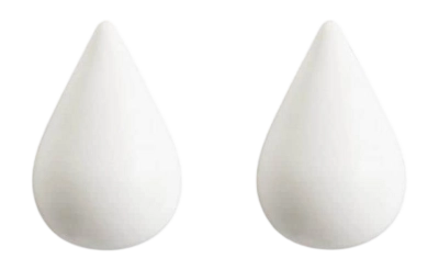 Haakje Normann Copenhagen Dropit White 9,3 cm