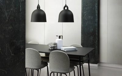 5---2020_Normann_Copenhagen_Ace_Chair_Black_Steel_MLF02_Bell_Lamp_Union_Table
