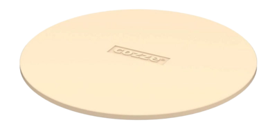 Pizzasteen Cozze 17 inch Roterende Pizzaoven Crème Ø42,5 x 1 cm