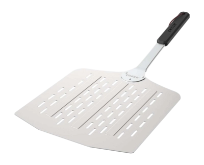 Pelle à Pizza Cozze avec Trous Aluminium Argent 66 cm