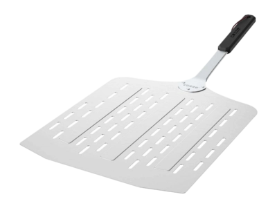 Pizzaschaufel Cozze mit Löchern Aluminium Silber 75 cm