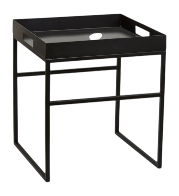 Bijzettafel Villa Collection Svir Black 40 x 40 x 45 cm